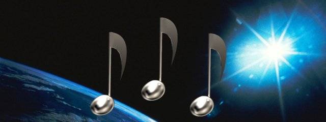 Music notes, 2-note frame